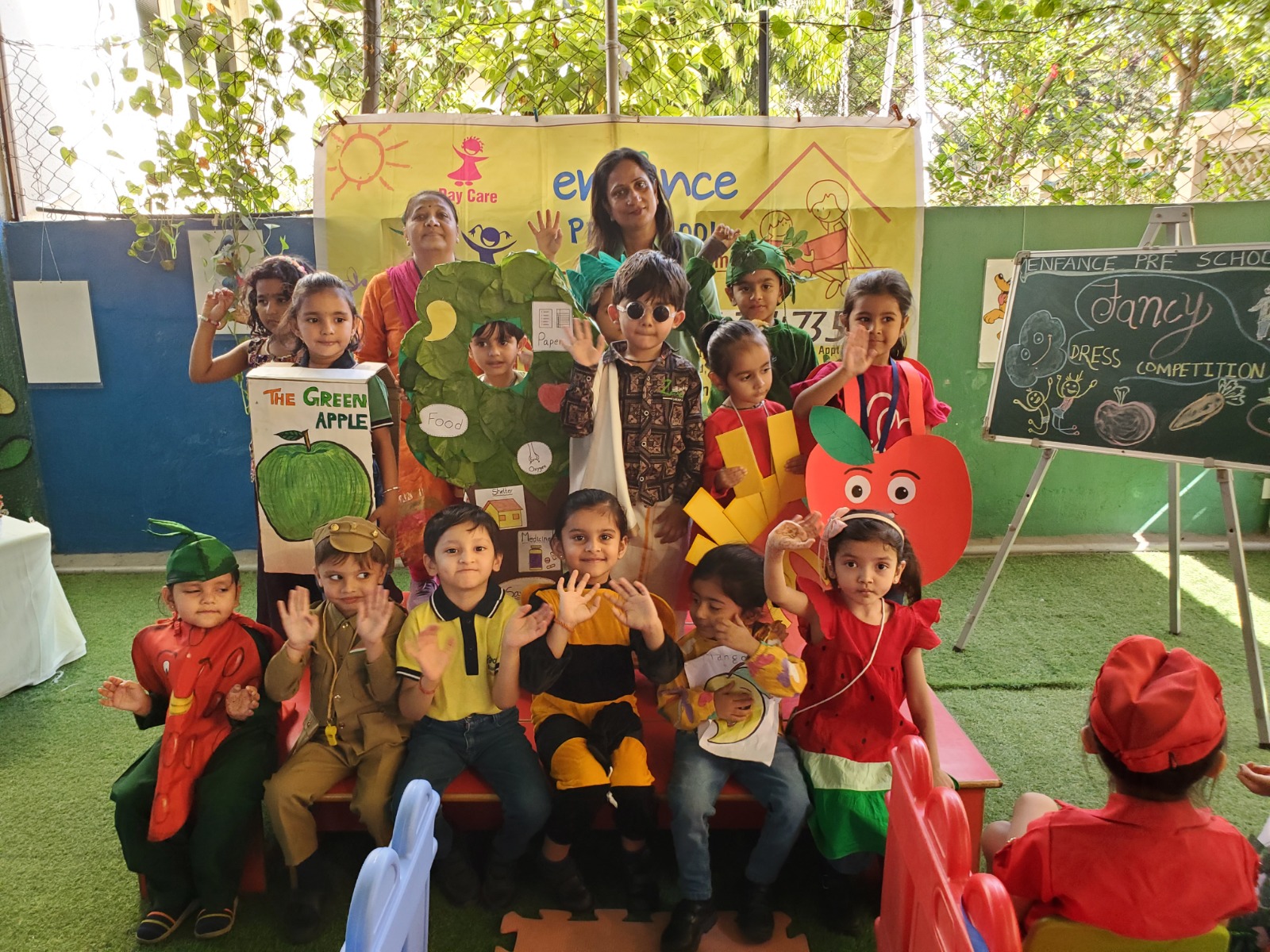 Preschool classroom learning environment Enfance CP Nagar